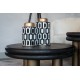 Salontafel Macaron (Black rustic)