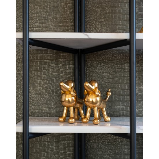 Dog Miro deco object (Gold)