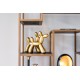 Dog deco object (Gold)