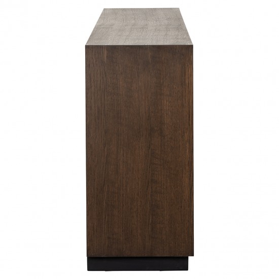 Dressoir Oakura 3-deuren (Brown)