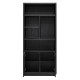 Boekenkast Oakura 2-deuren (Black)