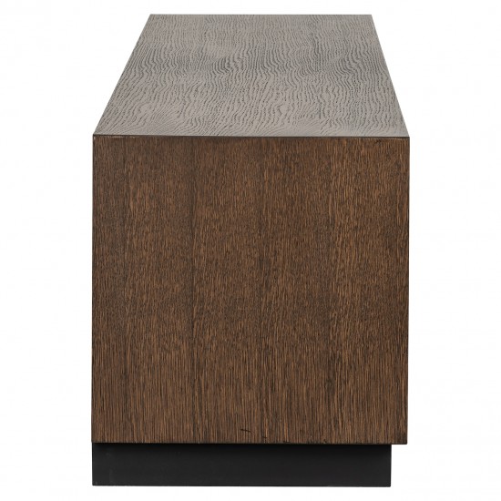 TV dressoir Oakura 3-laden (Brown)