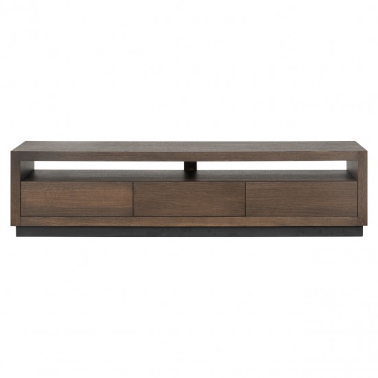 TV dressoir Oakura 3-laden (Brown)