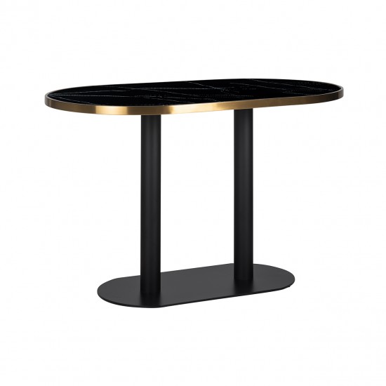 Eettafel Zenza ovaal (Black)