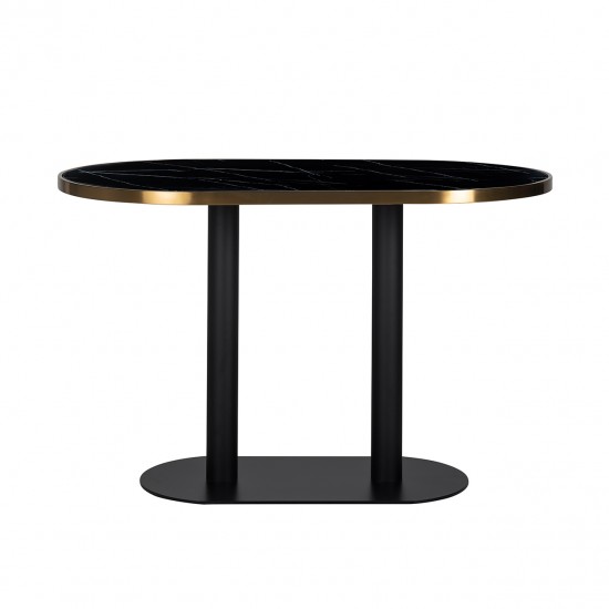 Eettafel Zenza ovaal (Black)