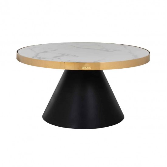 Salontafel Odin 80Ø  (Gold)