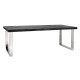 Eettafel Blackbone silver 220 (Black rustic)