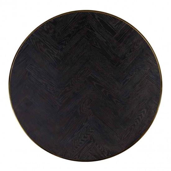 Salontafel Blackbone gold set van 2  (Black rustic)