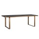 Eettafel Hunter 230 (Black rustic)