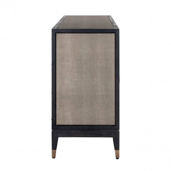 Dressoir Bloomville 4-deuren (Gold)