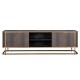 TV-dressoir Classio 4-deuren (Brushed Gold)