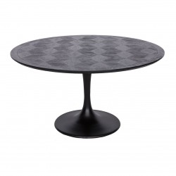 Eettafel Blax 140Ø (Black)