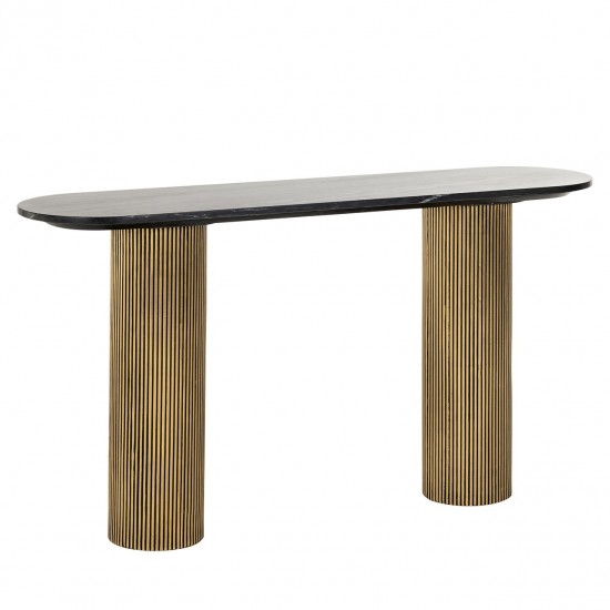 Wandtafel Dayton (Black/gold)