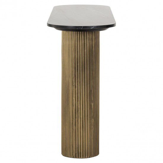 Wandtafel Dayton (Black/gold)