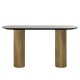 Wandtafel Dayton (Black/gold)