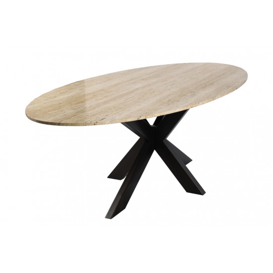 Eettafel Avalon ovaal 230 (Bronze)