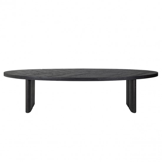 Eettafel Lilly 330 ovaal (Dark coffee)