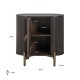 Kast Luxor 1-deur (Brown)