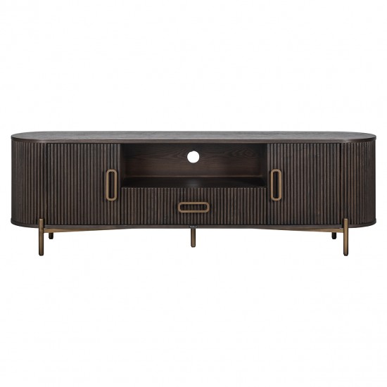 TV-dressoir Luxor 2-deuren 1-lade (Brown)