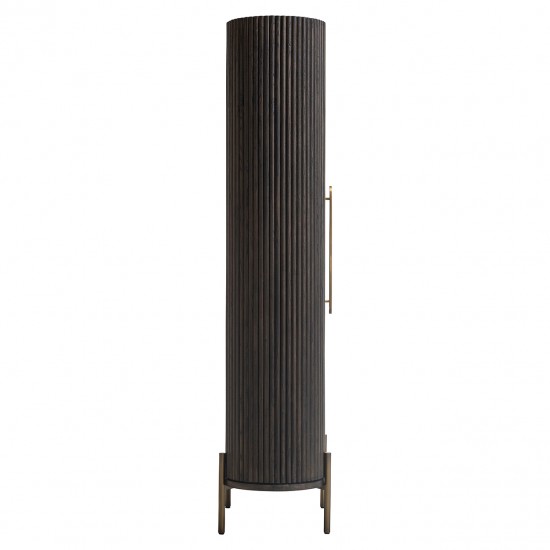 Wandkast Luxor 1-deur (Brown)