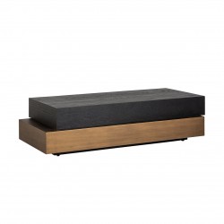 Salontafel Cambon blok (Dark coffee)