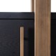 Wandkast Cambon 4-deuren 4-planken (Dark coffee)