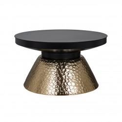 Salontafel Freddie (Black/gold)