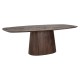 Eettafel Alix Deens ovaal 230 (Dark brown)