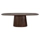 Eettafel Alix Deens ovaal 230 (Dark brown)