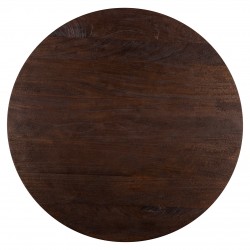 Eettafel Willow 80Ø (Dark brown)