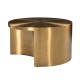 Salontafel Big & Rich set van 2 brushed gold (Brushed Gold)