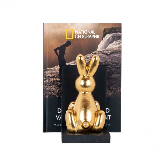 Boekenstandaard Cony (Black/gold)