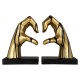 Boekenstandaard Love (Black/gold)