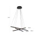 Hanglamp Amira zwart (Black)