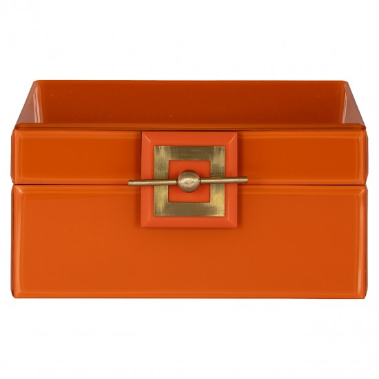 Juwelen box Bodine oranje groot