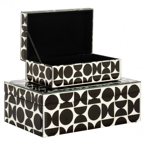 Juwelen box Vivian groot (Black)