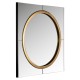 Spiegel Briana rond goud (Gold)