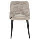 Chair Tabitha trendy nature / quartz khaki fire retardant (Be Trendy 01 Nature)