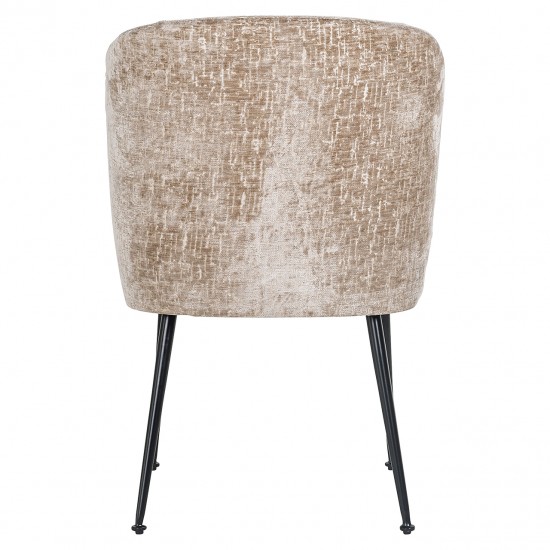 Chair Fallon Shitake Island / zwart (Shitake Island 124)