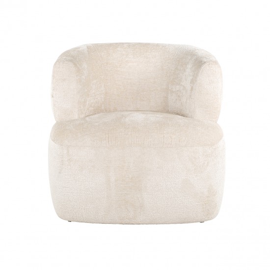 Fauteuil Donna white chenille (Bergen 900 white chenille)