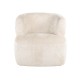 Fauteuil Donna white chenille (Bergen 900 white chenille)