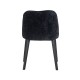 Stoel Twiggy black chenille (Bergen 809 black chenille)