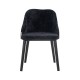 Stoel Twiggy black chenille (Bergen 809 black chenille)