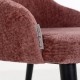 Stoel Twiggy rose chenille (Bergen 705 rose chenille)