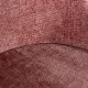 Stoel Twiggy rose chenille (Bergen 705 rose chenille)