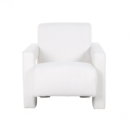 Fauteuil Casey white furry fire retardant (Himalaya 900 white furry)