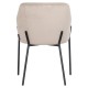 Stoel Fay khaki velvet fire retardant (FR-Quartz 903 Khaki)