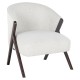 Fauteuil Mia white bouclé (Copenhagen 900 Bouclé White)