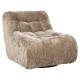 Draaifauteuil Rosy taupe chenille (Bergen 104 taupe chenille)