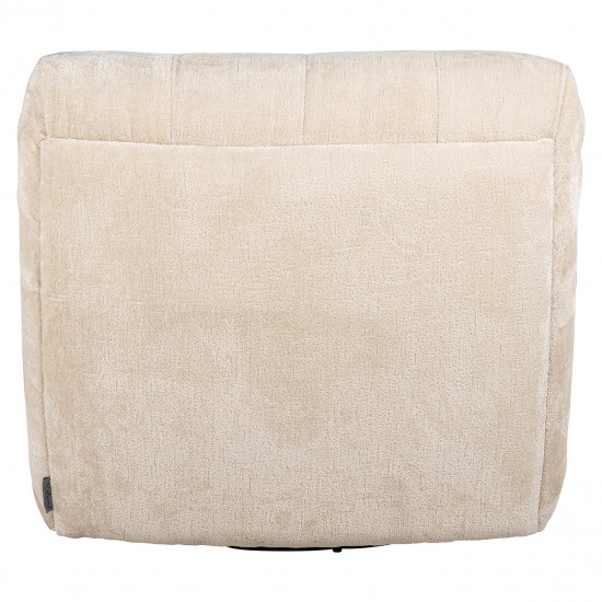 Draaifauteuil Rosy white chenille (Bergen 900 white chenille)